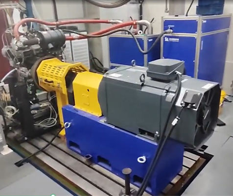 SSCD130-1750/4500 130 kW 840 Nm 4500 RPM নিম্ন ইনার্টি উচ্চ গতিশীল প্রতিক্রিয়াশীলতা ডিজেল ইঞ্জিন টেস্ট বেঞ্চ