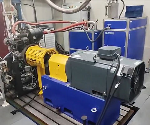 SSCD130-1750/4500 130 kW 840 Nm 4500 RPM নিম্ন ইনার্টি উচ্চ গতিশীল প্রতিক্রিয়াশীলতা ডিজেল ইঞ্জিন টেস্ট বেঞ্চ