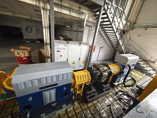 SSCD500-1500/3800 ৫০০ কিলোওয়াট ৩১৮৩ Nm ট্রান্সমিশন টাইপ ডায়নামোমিটার টেস্ট বেঞ্চ সিস্টেম