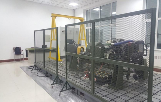 SSCD60-1000/4000 ±0.2%FS 4000RPM 60kW সিই সার্টিফিকেট স্ট্যান্ডার্ড উচ্চ নির্ভুলতা বৈদ্যুতিক ডায়নামোমিটার টেস্ট বেঞ্চ সিস্টেম ডিজেল ইঞ্জিনের জন্য