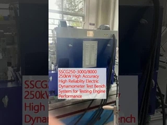 SSCG250-3000/8000 250kW উচ্চ নির্ভুলতা উচ্চ নির্ভরযোগ্যতা বৈদ্যুতিক ডায়নামোমিটার টেস্ট বেঞ্চ সিস্টেম